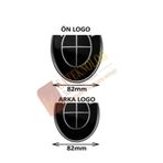 Bmw E60 Kaput Ve Bagaj Logo Takım 2li E60,e39,e34 Fullsiyah82-82