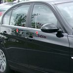Bmw E90 3 SERİSİ 2005-2011 4 Parça Krom Cam Çıtası