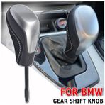 Bmw E90 Vites Topuzu Alcantara Deri Gümüş Oem E92 E93 2005-2012