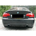 Bmw E92 Difüzör Mtechnic Arka Tampon Eki 2007-2013 Arası Parlak S