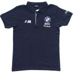 BMW Erkek Polo Yakalı Bmw Baskılı Kısa Kollu Lacivert Tişört Etp-Bmw - 2XL
