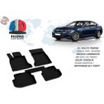 Bmw F10 2013 2014 2015 2016 Araca Özel 4d Havuzlu Paspas Omsa - Siyah