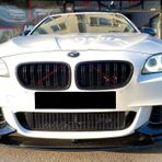 Bmw F10 Ön Tampon Lipi M Performans Flaplı Parlak Siyah