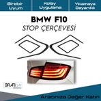 Bmw F10 Stop Çerçeve Stıcker 2011-2016