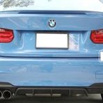 Bmw F30 2012 2018 M Performance Plastik Difüzör