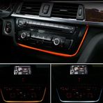 Bmw F30 klima çerçevesi paneli ledli ışıklı piano black