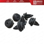 BMW Ford İçin 10 Adet Döşeme Klipsi Gri Renk 51411973500