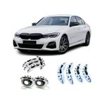 Bmw G30 ///m Beyaz 17-18-19-20 Janta Uyumlu 4.lü Kaliper Kapagı