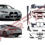 Bmw G82 Body Kit (Ön Arka Marşbiyel) 2021 Sonrası Uyumlu
