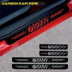 BMW İ8 Karbon Kapı Eşiği Oto Sticker 4 Adet