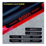 BMW İX3 Karbon Kapı Eşiği Oto Sticker 4 Adet