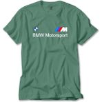 Bmw Logo M Power Motorsport Yeşil Tişört - 4XL