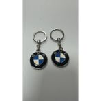 Bmw Logolu Metal Otomobil Anahtarlığı 2 Adet