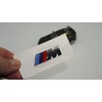 Bmw M Çamurluk Yanı Krom Abs 3M 3D Yazı Logo Seti Ürün (503734782)