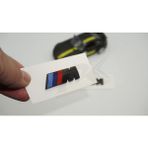 Bmw M Çamurluk Yanı Krom Abs 3m 3D Yazı Logo Seti Uyumlu (503734782) Parlak Siyah_