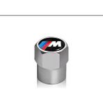 Bmw M Log0 Metal 4 Adet Sibop Kapak - 32 Gümüş Gri