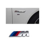 Bmw M Logo Amblem Yapıştırmalı Küçük 2 Adet