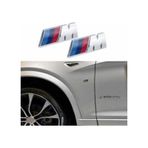 Bmw ///M Logo Küçük Çamurluk Arması Bmw Logo - M Logo - 1 Adet