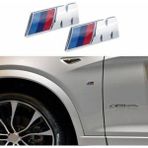 Bmw M Logo Metal Küçük Boy E90 E87 E60 F10 F30 - Krom