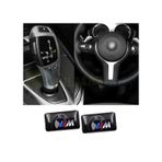 Bmw M Logo Torpido Direksiyon Jant Vites Damla Sticker Etiket 2Ad