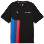 Bmw M Motorsport Pumatech-X Erkek Geniş Kesim Tişört - XL - Puma Black