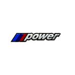 Bmw M Power Logolu Sticker - //M Power Logo Sticker