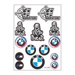 Bmw Motosiklet Sticker Seti