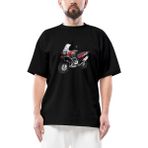 Bmw R 1200 Gs Macera K51 Oversize Siyah Tişört - XL