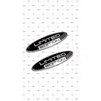 BMW Suzuki Kawasaki Yamaha Aprilia etiket motosiklet limited edition Gümüş 3D sticker