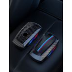 Bmw Uyumlu Anahtarlık Siyah Karbon Şık Tasarım Kumanda Kabı Bmw Uyumlu Keychain