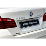 Bmw x Drive Bagaj Yazı Logo Car Arma Siyah Metal Sticker Amblem - Otomobil Aksesuar Metal Logo - 0.1 - Krom