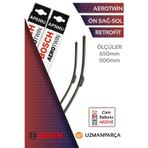 Bmw X3 2011-2017 F25 Muz Tipi Aerotwin Ön Silecek Takımı Bosch