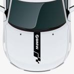 Bmw X3 İçin Uyumlu Aksesuar Oto Kaput Şerit Sticker
