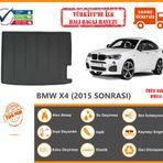 Bmw X4 F26 Havuzlu 3D 2015 Sonrası Paspas ve Bagaj Havuzu