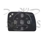 Bmw X5 1999-2007 Elektrikli Ayna Camı Kör Noktalı Mavi Cam Sol (Oem No: 51167039595)