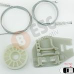 BMW X5 E53 2000-2006 İçin Arka Sağ Kapı Cam Kriko Tamir Seti