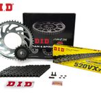 BMW ZİNCİR DİŞLİ SETİ F 650 (650 cc) (1994-1998) / F 650 / 650cc / ZİNCİR: DID-520VX3 (Çelik)-110 / ÖN-ARKA DİŞLİ