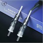 Bmx 20 Adet 1R/0.40mm Kalıcı Makyaj Kıl Tekniği Pudralama Universal İğne Mast, Thunderlord ile Uyumlu