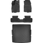 Bmy Oto Aksesuar Mercedes-Benz S Serisi 2006-2013 W221 (Kısa Şasi) 3D Araca Özel Paspas ve Bagaj Havuzu Set - Siyah