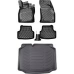 Bmy Oto Aksesuar Volkswagen Jetta 2005-2010 3D Araca Özel Paspas ve Bagaj Havuzu Set - Siyah