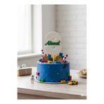 BNB ART KİŞİYE ÖZEL 1-9 YAŞ ARASI İSİMLİ PASTA SÜSÜ DOĞUM GÜNÜ ÖZEL YAŞ VE İSİM BASKILI - 10X8 CM