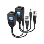 BNC TO RJ45 VIDEO BALUN + POWER KONNEKTÖR