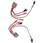Bnineteenteam 30A Fırçalı ESC Elektronik Hız Kontrol Cihazı, İleri/Geri/Fren, 4-8V, RC Araba Için
