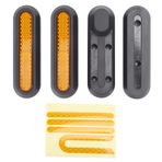 Bnineteenteam Ön Arka Tekerlek Dekoratif Kapak, ABS Dekoratif Kapak Yansıtıcı Çıkartma M365 / PRO/ PRO2 ile Uyumlu Kit