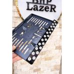 BnP Lazer Papatya Piano Black Pleksi Motor Plakalık