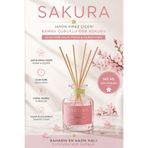 Bo Essences Sakura 140 ml Japon Kiraz Çiçeği Bambu Çubuklu Oda Kokusu | Uzun Süre Kalıcı Ferah & Çiçeksi Koku