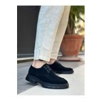 BOA BA0237 Bağcıklı Klasik Siyah Taban Süet Casual Erkek Ayakkabı