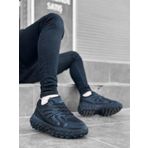 Boa BA0592 Siyah Renk Fileli Rahat Taban Erkek Spor Ayakkabı