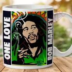 Bob Marley One Love Baskılı Kupa