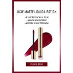 BOBBI BROWN Luxe Matte Liquid Lipstick - 8 Saate Kadar Kalıcı Likit Mat Ruj - Plum & Done - 6ml